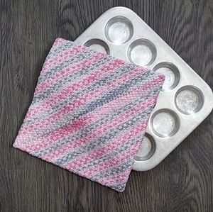 Hand Knit Cotton Pot Holder